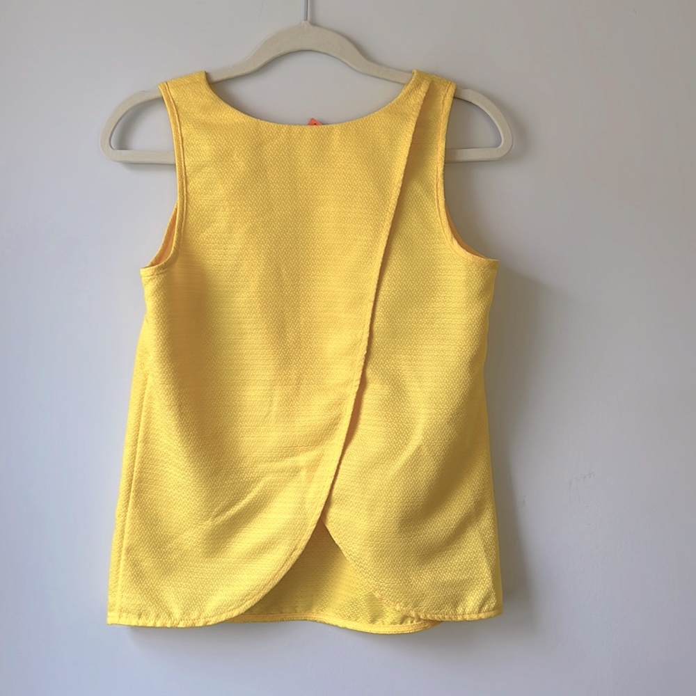J Crew Split Back Top